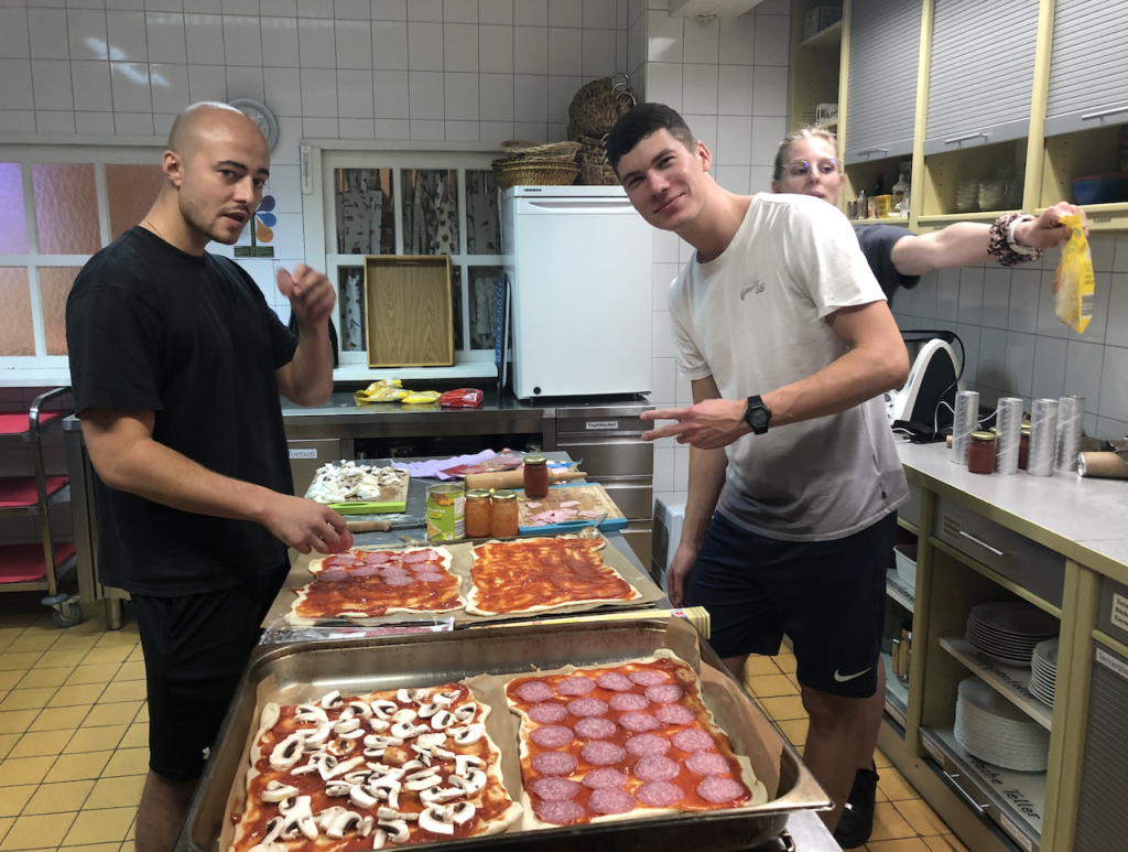 Dinner SIDUM Schulungswochenende