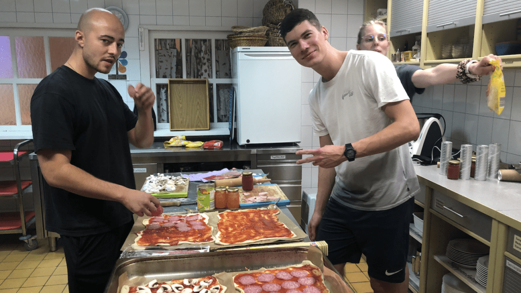 Dinner SIDUM Schulungswochenende